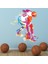 Renkli Basketbolcu Spor Dekoratif Duvar Sticker Çıkartma Spor Salonu Çocuk Odası 1