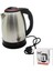 Çelik Kettle Su Isıtıcısı 1.8lt - 1500W (4533) 1