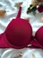 Bordo Çift Destekli Double Ultra Push Up Sütyen Çift Dolgulu Ultra Yumuşak Sütyen 2