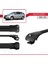 Kia Ceed Sportswagon 2009-2012 Arası ile Uyumlu Ace-1 Ara Atkı Tavan Barı Siyah 3 Adet 3