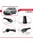 Mitsubishi Outlander 2006-2013 Arası ile Uyumlu Ace-1 Ara Atkı Tavan Barı Siyah 3 Adet 4