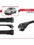 Saturn Vue Opel Antara 2008-2010 Arası ile Uyumlu Ace-1 Ara Atkı Tavan Barı Siyah 3 Adet 3