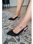 135 5340 Topukla Kadın Taşlı Ince Topuklu Stiletto Abiye Ayakkabı 2