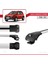Dacia Sandero Stepway 2008-2012 Arası ile Uyumlu Ace-1 Ara Atkı Tavan Barı Gri 3 Adet 3