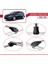 Chevrolet Cruze 2009-2016 Arası ile Uyumlu Ace-1 Ara Atkı Tavan Barı Gri 3 Adet 4