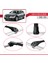 Audi A4 (B8) Allroad 2008-2015 Arası ile Uyumlu Ace-1 Ara Atkı Tavan Barı Siyah 2 Adet 4