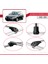 Alfa Romeo 156 (T932) Sportwagon 2000-2007 Arası ile Uyumlu Ace-1 Ara Atkı Tavan Barı Gri 3 Adet 4