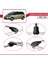 Citroen C4 Grand Picasso 2007-2013 Arası ile Uyumlu Ace-1 Ara Atkı Tavan Barı Gri 3 Adet 4