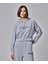 Classics+ Relaxed Hoodie Kadın Gri Sweatshirt 62427363 1
