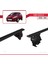 Ford Fiesta Vı 2008-2013 Arası ile Uyumlu Ace-4 Ara Atkı Tavan Barı Siyah 2 Adet 4