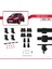 Ford Fiesta Vı 2008-2013 Arası ile Uyumlu Ace-4 Ara Atkı Tavan Barı Siyah 2 Adet 5