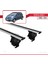 Toyota Aygo I 2005-2014 Arası ile Uyumlu Ace-4 Ara Atkı Tavan Barı Gri 2 Adet 3