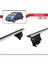 Toyota Aygo I 2005-2014 Arası ile Uyumlu Ace-4 Ara Atkı Tavan Barı Gri 2 Adet 4