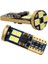 Çok Güçlü T10 Dipsiz Beyaz LED Ampul 12 LED Gold Canbus 1