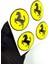 Ferrari Jant Göbeği Damla Sticker - Jant Göbeği Damla Sticker Ferrari 2