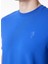 Bisiklet Yaka Mavi Erkek T-Shirt 755055542221 5