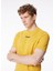 Bisiklet Yaka Sarı Erkek T-Shirt K4124DW_ODOM Establıshed 4