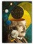 Albert Einstein Bilim Evren Ahşap Poster 20X29 cm 1