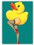 Sexy Duck Ördek Ahşap Poster 20X29 cm 1