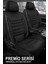 Lancia Ypsilon 1.4 16V Sport Momo Design (95) 2009 Trend Serisi Tay Tüyü Oto Koltuk Kılıfı Siyah 1