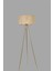 Fısco Tripod Eskitme Lambader Silindir Bambu 010 Abajurlu 3