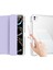 iPad Pro 11 M4 2024 Uyumlu Sürgülü Kapaklı Kılıf Kalem Bölmeli Standlı Mıknatıslı Ayrılabilen Kapak 5