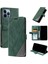 IPhone 13 Için Kılıf Pro Max Manyetik Pu Deri Cüzdan Flip Folio Kart (Yurt Dışından) 1