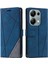 Xiaomi Redmi Için Not 13 Pro 4g Darbeye Manyetik Pu Deri Cüzdan (Yurt Dışından) 1
