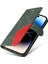 IPhone 15 Için Kılıf Pro Iki Renkli Dikiş Pu Deri Flip Folio Kılıf ile (Yurt Dışından) 2