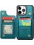 IPhone 12 Pro Max Rfıd Engelleme Kart Tutucu Pu Için Caseme Cüzdan Kılıf (Yurt Dışından) 4