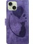 IPhone 15 Için Kılıf Artı Kart Cep Tutucu Kapak Kabartmalı Sevimli Kedi Durumda (Yurt Dışından) 5
