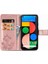 Google Pixel 5 Için Kılıf Zarif Iş Kapak Kapak Dört Yapraklı Yonca (Yurt Dışından) 3