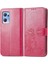 Oppo Case 7 5g Için Zarif Iş Çevirme Kapağı Dört Yapraklı Yonca (Yurt Dışından) 1