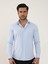 Mavi Erkek Slim Fit Düz Uzun Kol Gömlek - 88174 3