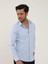 Mavi Erkek Slim Fit Düz Uzun Kol Gömlek - 88174 4