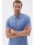 Erkek Basic Polo Yaka Tişört (Regular Fit) Bebe Mavisi 1