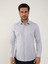 Açık Gri Erkek Slim Fit Klasik Uzun Kol Gömlek - 88364 3