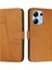Xiaomi Redmi Için Not 13 4g Yan Toka Pu Deri Darbeye Çevir (Yurt Dışından) 1
