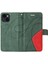 Kart Yuvası Standı ile IPhone 15 Pu Deri Flip Folio Kılıf (Yurt Dışından) 4