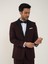 Bordo Erkek Smokin Takım - 84171 1
