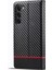 Samsung Galaxy S24 Kart Ekleme Deri Folio Flip Case Fiber Için Kılıf (Yurt Dışından) 4