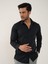 Siyah Erkek Slim Fit Klasik Uzun Kol Gömlek - 88359 2