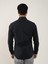 Siyah Erkek Slim Fit Klasik Uzun Kol Gömlek - 88359 5