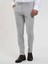Gri Erkek Ekstra Slim Fit Melanj Desenli Klasik Pantolon - 103508 2