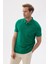 Erkek Basic Polo Yaka Tişört (Regular Fit) Açık Yeşil 2