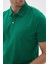 Erkek Basic Polo Yaka Tişört (Regular Fit) Açık Yeşil 3
