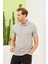 Erkek Basic Polo Yaka Tişört (Regular Fit) Gri 5