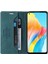 Oppo A78 4g Premium Deri Premium Deri Kickstand Iki Kart Için Kılıf (Yurt Dışından) 4