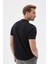 Lımıted Erkek Düz Fermuarlı Polo Yaka Rayon Triko Tişört Siyah 5