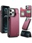 IPhone 12 Pro Max Rfıd Engelleme Kart Tutucu Pu Için Caseme Cüzdan Kılıf (Yurt Dışından) 1